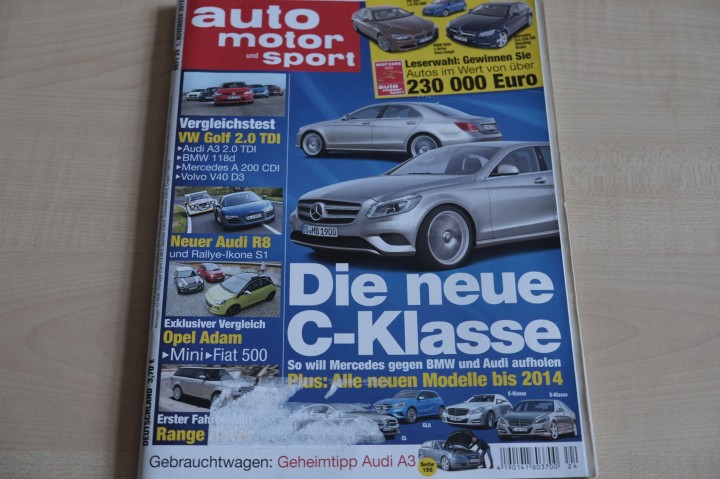 Deckblatt Auto Motor und Sport (24/2012)